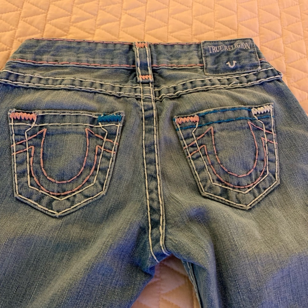 Size 23 special edition Tru Religion jeans.